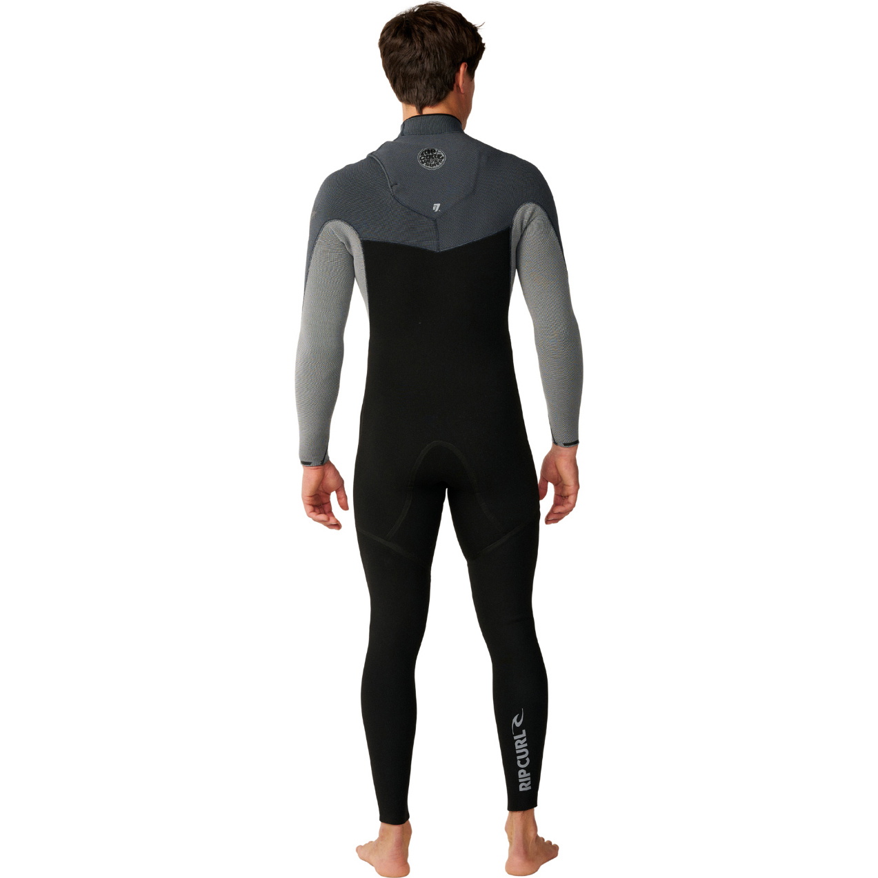 2026 Rip Curl Mens Flashbomb Pro 4/3mm Zip Free Wetsuit 17FMFS - Charcoal Grey